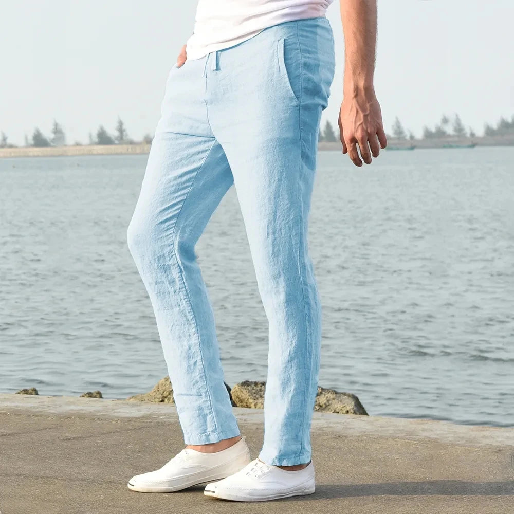 2023 Men's Cotton Linen Pants