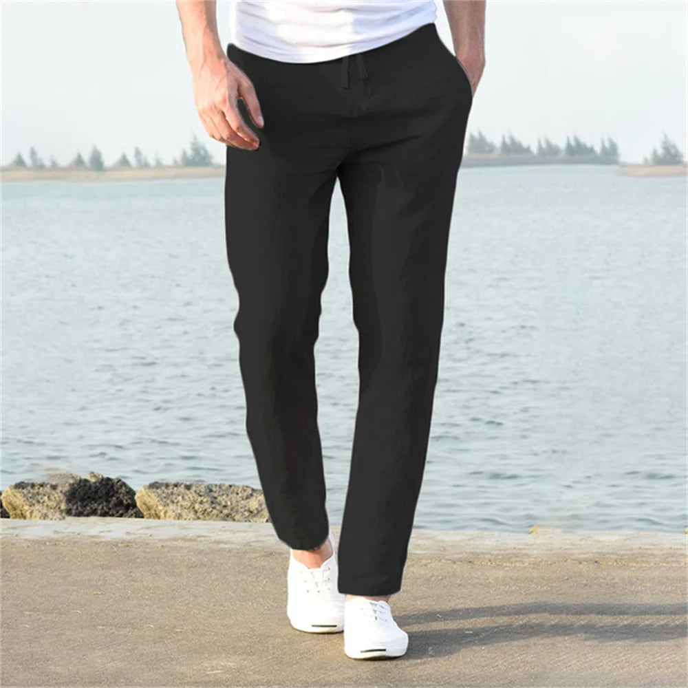 2023 Men's Cotton Linen Pants